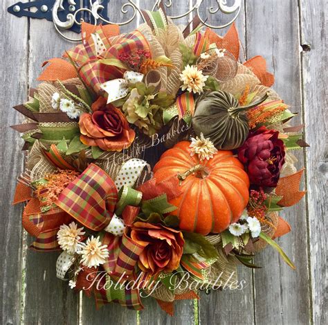 deco mesh wreath ideas for fall|fall deco mesh wreath pattern.